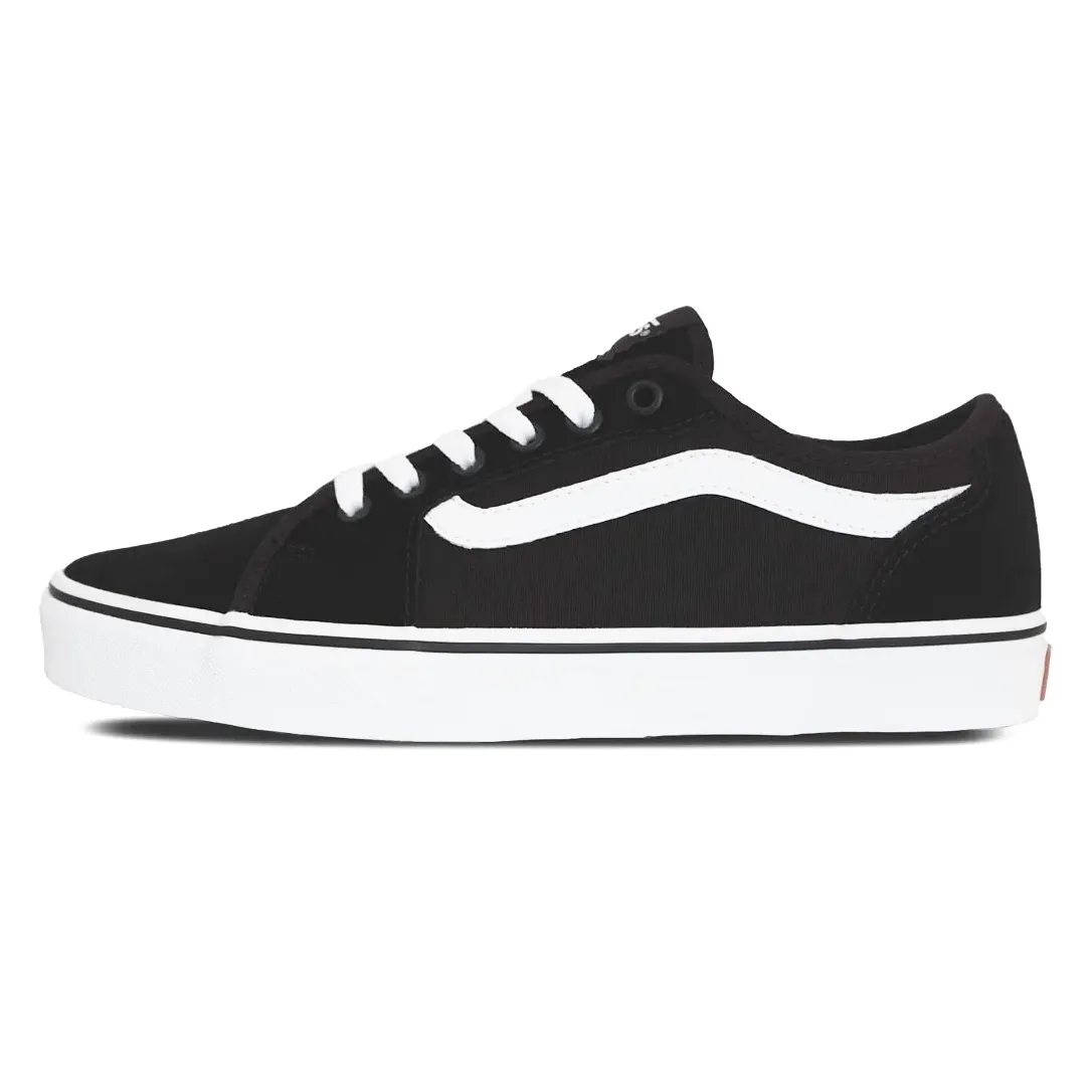 Tênis Vans Filmore Decon masculino preto vista frontal para seção Vai Servir